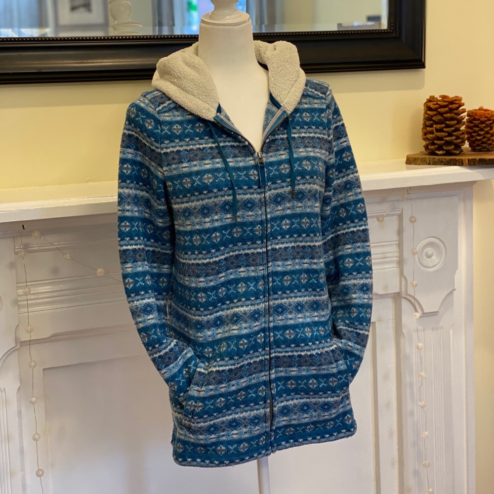 LL Bean Zip-Up Seater Hoodie